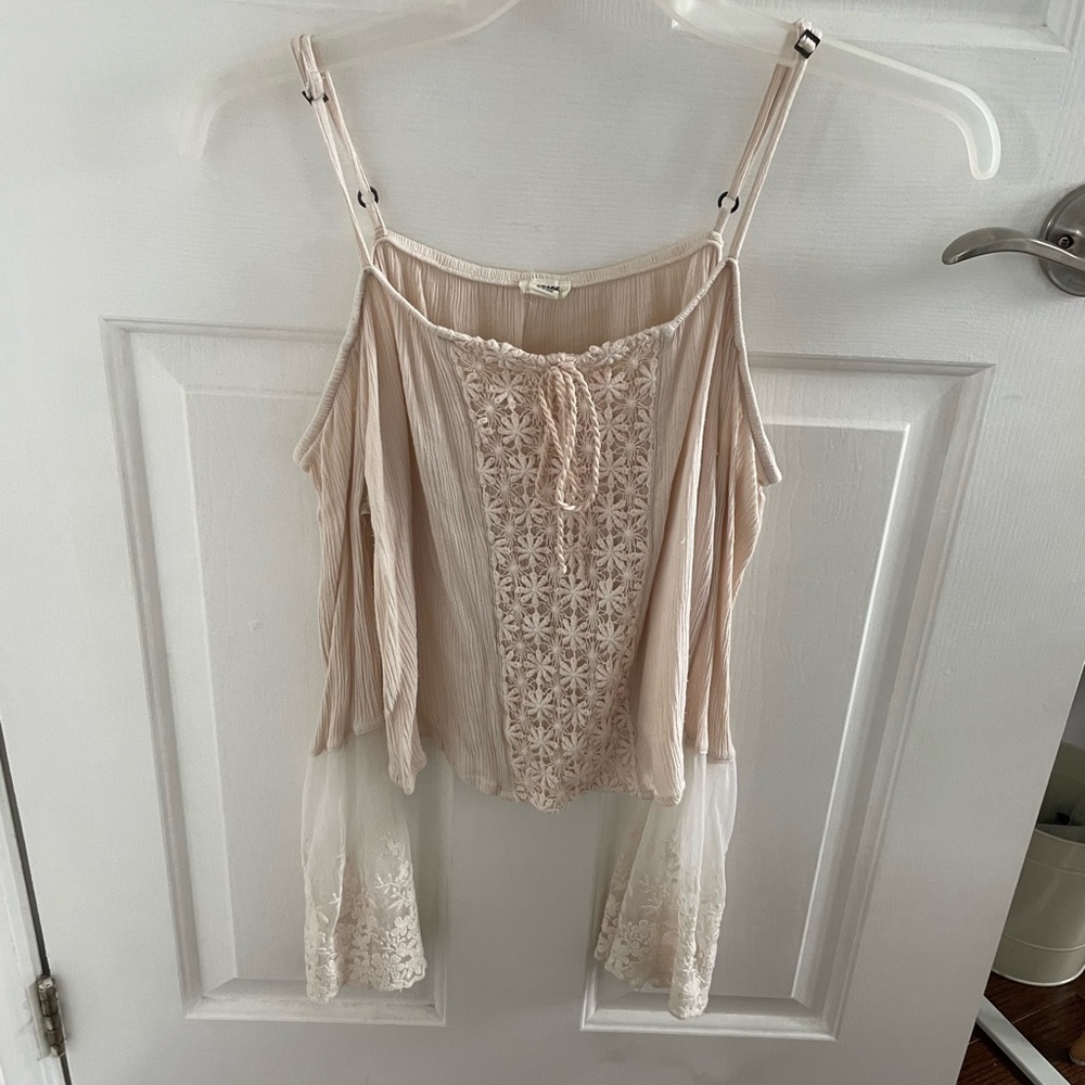 Off the shoulder boho top